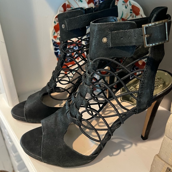 Vince Camuto Strappy Heels - Picture 2 of 3